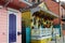 New orleans french quarter colorful house classic unique architecture