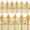 New Orleans Gold Wrought Iron