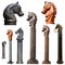 New Orleans Horse Hitching Post Collection