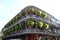 New Orleans Houses vintage balconies