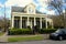 New Orleans, Louisiana, U.S.A - February 4, 2020 - A yellow beautiful house by The Garden District