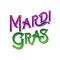 New Orleans Mardi Gras Design & Typography