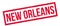 New Orleans rubber stamp