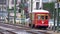 New Orleans trolley street car at French Quarter - NEW ORLEANS, USA - APRIL 17, 2016 - travel photography