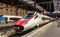 New Pendolino high-speed tilting train at Basel SBB railway station