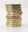 New Pound Coin - stack