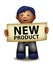 New product funny cartoon manager