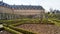 New Residence, manicured garden in courtyard, Bamberg, Germany
