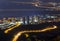 The New Residential district in Haifa,  Metropolitan Area At Night,  Haifa, Israel