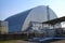 New Safe Confinement or Sarcophagus of the Chernobyl reactor