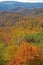 New section of the Foothills Parkway in fall colors.