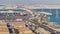 New Sheikh Khalifa Bridge in Abu Dhabi timelapse, United Arab Emirates