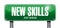 New skills road sign illustration design