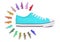 New sneaker shoe - Blue