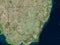 New South Wales, Australia. High-res satellite. No legend