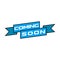 New stylish coming soon sign. an icon for website page site and offline banner