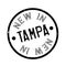 New In Tampa rubber stamp