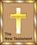 The New Testament Golden cross