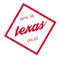 New In Texas rubber stamp