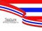 New text flag thai