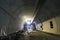 New Tomei Expressway Tanigayama tunnel under construction