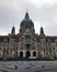 ..New Town Hall, Das Neue Rathaus - one of the main attractions of Hanover, Germany.