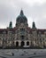New Town Hall, Das Neue Rathaus - one of the main attractions of Hanover, Germany.