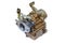 New tractor carburetor isolated on