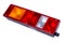 New truck rear marker light isolated on a white background