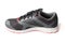 New unbranded running shoe color black and red