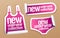 New underwear collection for women stickers.