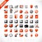 New web and mutimedia icons 2 - red