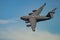 NEW WINDSOR, NY - SEPTEMBER 3, 2016: Giant C-17 Globemaster III