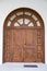 New wooden door with arch, Bulgaria