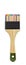 new wooden paint brush with matchsticks various colors