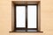 New wooden window