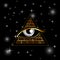 New World Order All seeing third eye in delta triangle