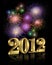 New Year 2012 fireworks