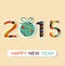 New Year 2015 background