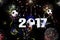 New Year 2017 soccer ball balloons