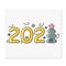New year 2021 color icon