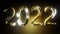 New year 2022 celebration background video