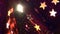 New year and christmas star lamp