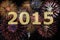 New year firework 2015