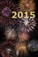 New year firework 2015