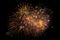 new year firework explosive composition background