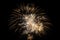 new year firework explosive composition background