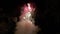 New Year fireworks video 4K resolution.