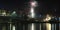 New Year s Eve Fireworks (2023-2024) at Waly Chrobrego seen from across West Oder River, Szczecin Poland