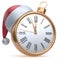 New Year`s Eve time alarm clock midnight hour countdown